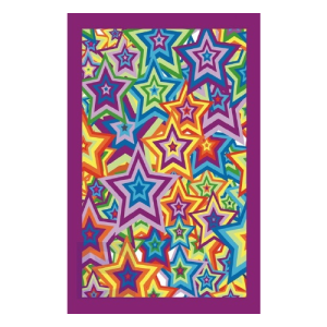 Coloured Stars Towel